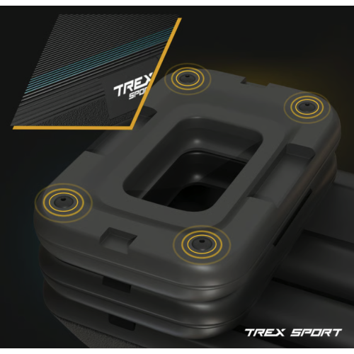 Степ платформа  Trex Sport TX-038PAS 3 рівнева чорна - фото №3